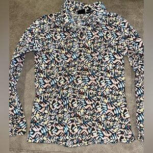 Western Wear Cowgirl Fall “Punchy" Print Girl's Shirt by Cruel Girl Small 6-7